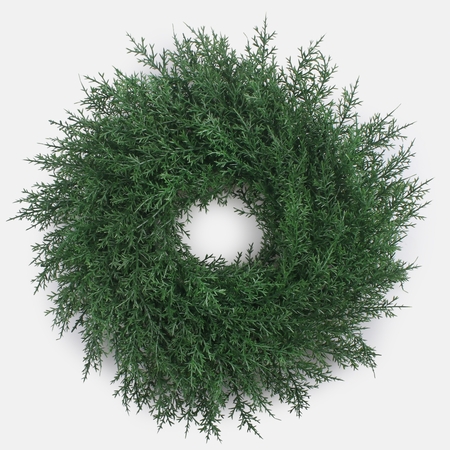 Cypress wreath