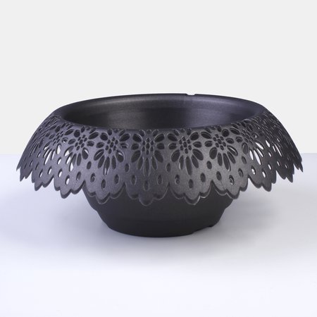 Flowerpot with openwork