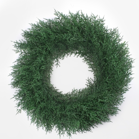 Cypress wreath