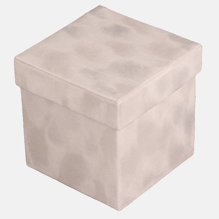 Velour decorative box