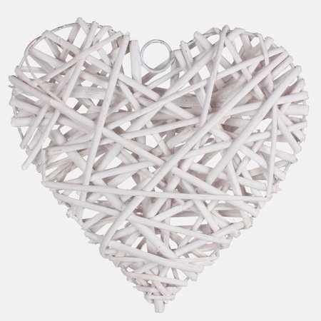 Wicker heart 25 cm