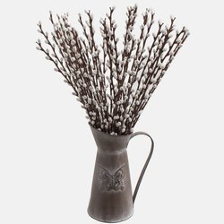 Willow twig with catkins without leaves x 24 pcs A130D