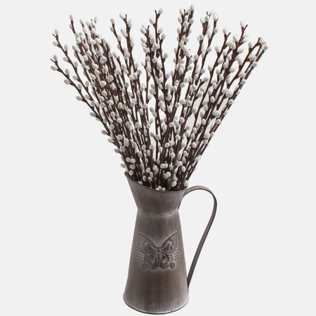Willow twig with catkins without leaves x 24 pcs