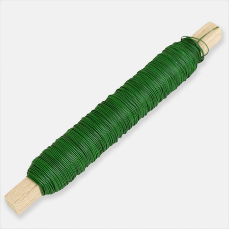 Green wound wire 0.5 mm - 100 g